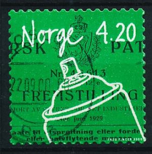 Norge AFA 1350 Stemplet