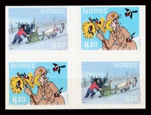 Norge AFA 1356+1357 Fireblok Postfrisk
