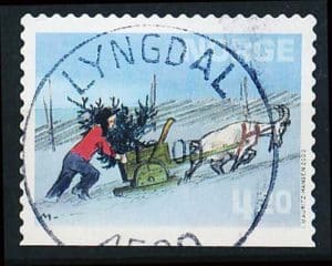 Norge AFA 1356Cn Stemplet