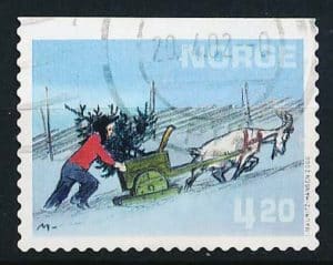 Norge AFA 1356Co Stemplet