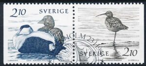 Sverige AFA 1360Cv+1361Ch Stemplet