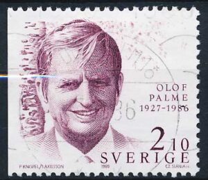 Sverige AFA 1368Cv Stemplet