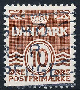 Danmark AFA 235x Stemplet