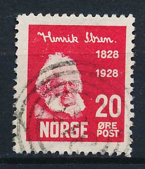 Norge AFA 137 Stemplet