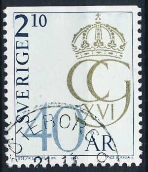 Sverige AFA 1370Co Stemplet