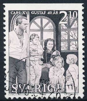 Sverige AFA 1371Co Stemplet