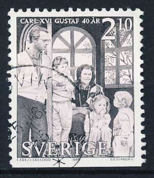 Sverige AFA 1371Cn Stemplet