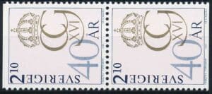 Sverige AFA 1373Co+1373Cn Postfrisk