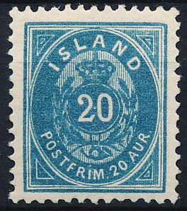 Island AFA 14B Postfrisk