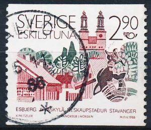 Sverige AFA 1376 Stemplet