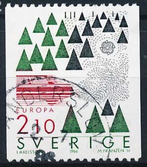 Sverige AFA 1377 Stemplet
