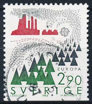 Sverige AFA 1378Cn Stemplet