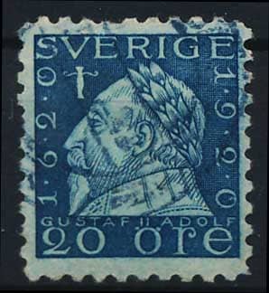 Sverige AFA 137B Stemplet