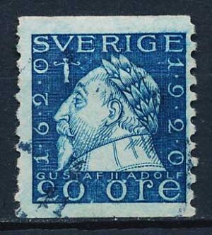 Sverige AFA 137y Stemplet