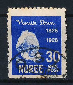 Norge AFA 138 Stemplet