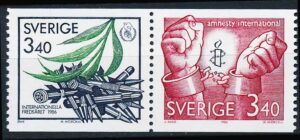Sverige AFA 1387+1388 Postfrisk