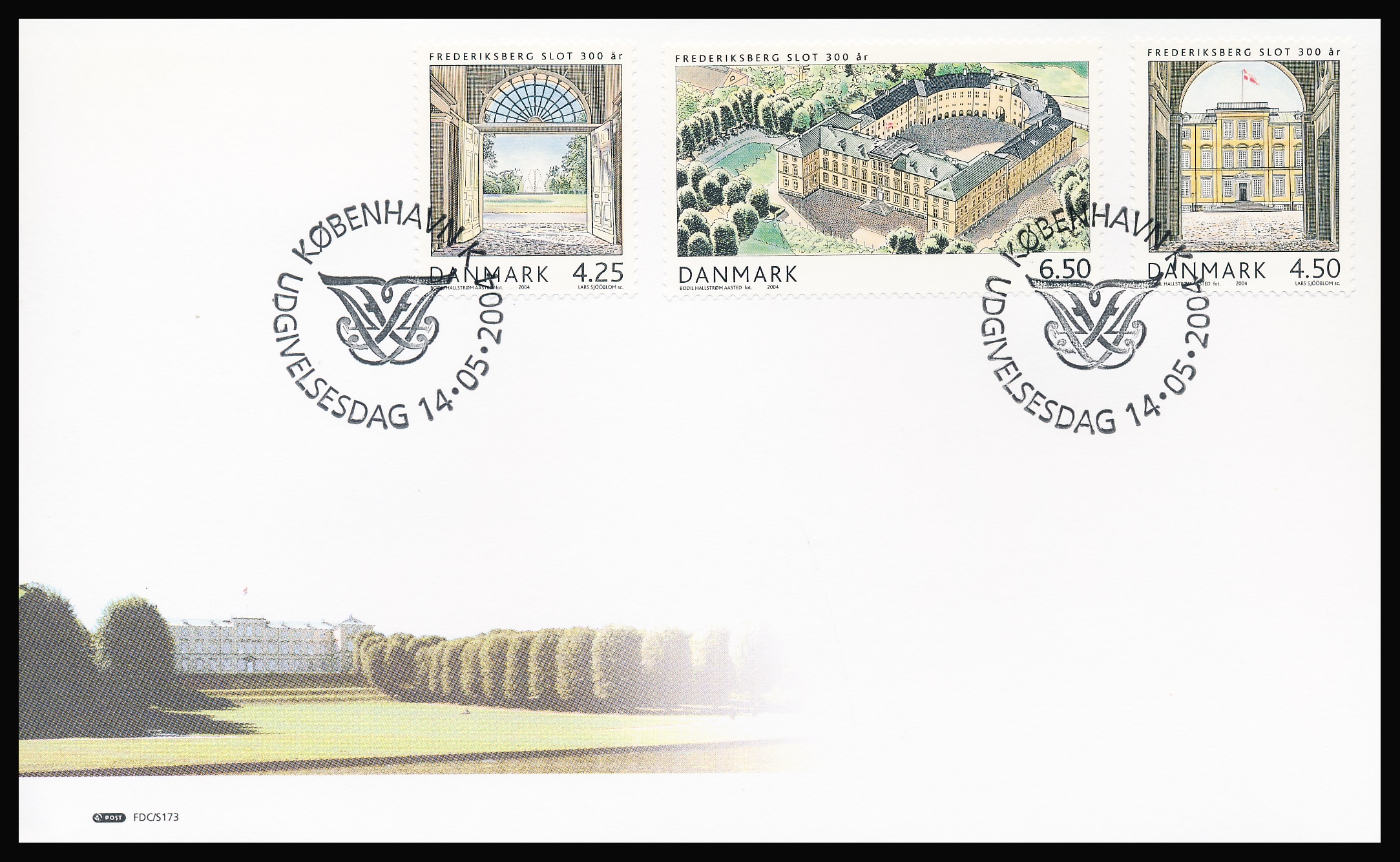 Danmark FDC AFA 1391-1393