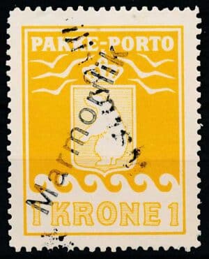 Grønland Pakkeporto AFA 14 Stemplet