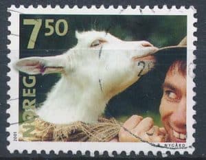 Norge AFA 1400 Stemplet