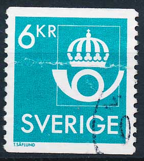 Sverige AFA 1400 Stemplet