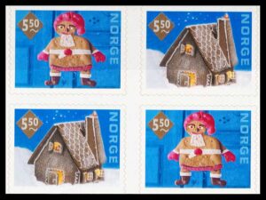 Norge AFA 1401+1402 4-Blok Postfrisk