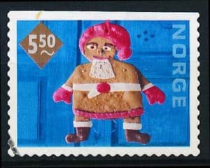 Norge AFA 1401Co Stemplet