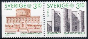 Sverige AFA 1409Cv+1410Ch Postfrisk