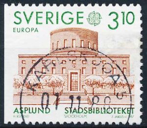 Sverige AFA 1409Cv Stemplet
