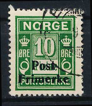 Norge AFA 141 Stemplet