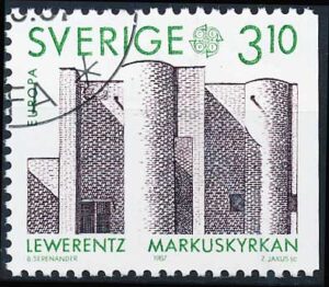 Sverige AFA 1410Ch Stemplet