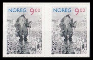 Norge AFA 1413Cv+1413Ch Postfrisk