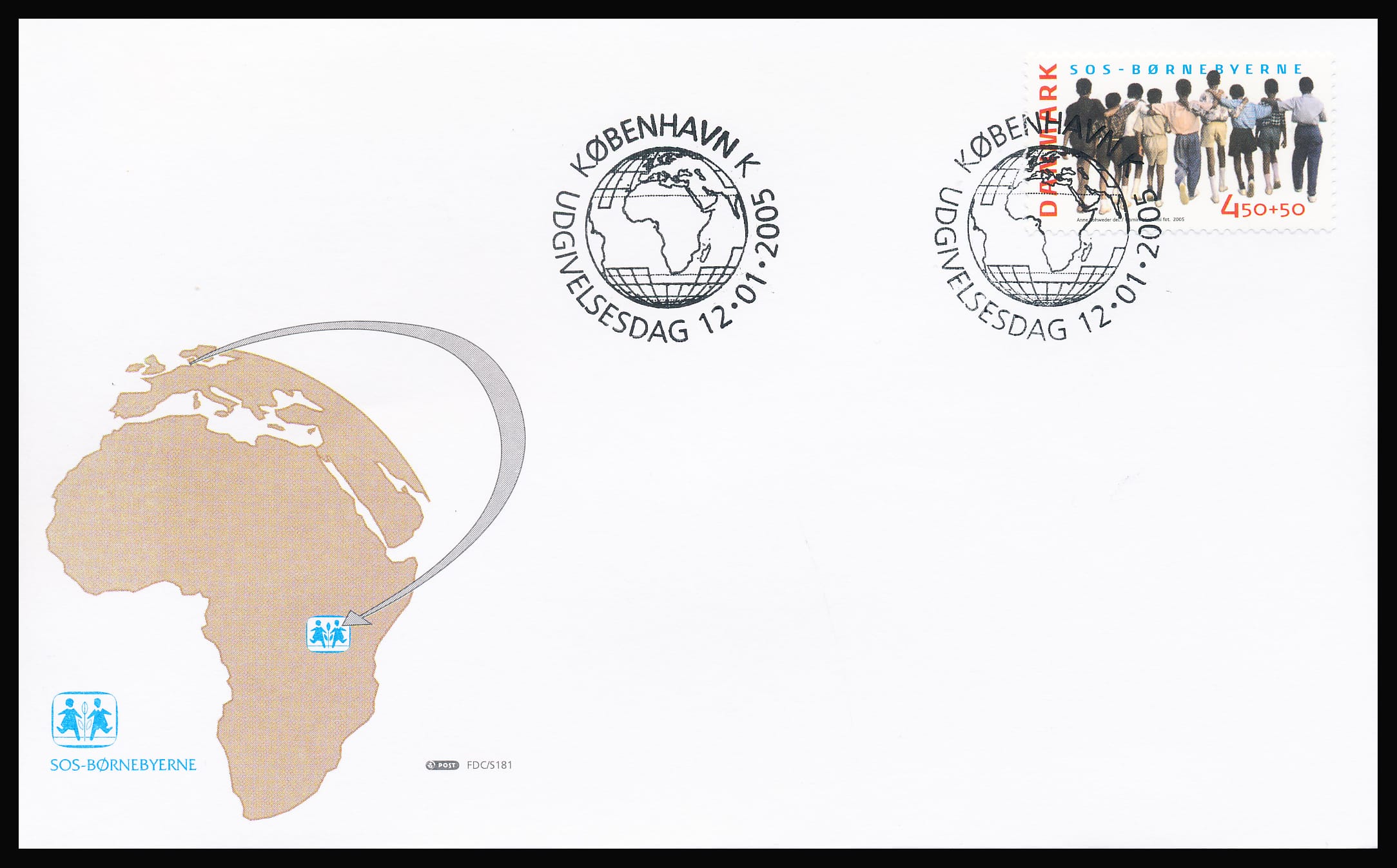 Danmark FDC AFA 1416
