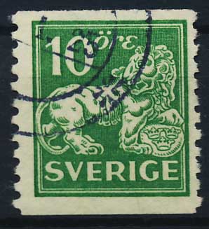 Sverige AFA 142 Stemplet