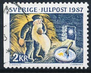 Sverige AFA 1427Cv Stemplet