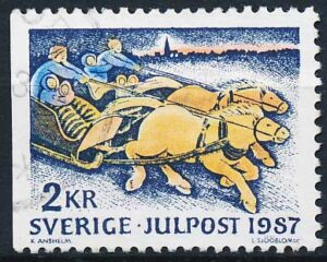 Sverige AFA 1429Cv Stemplet