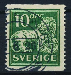 Sverige AFA 142y Stemplet