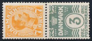 Danmark Automat mærker AFA 01 Ubrugt