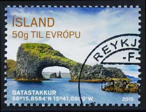 Island AFA 1432 Stemplet