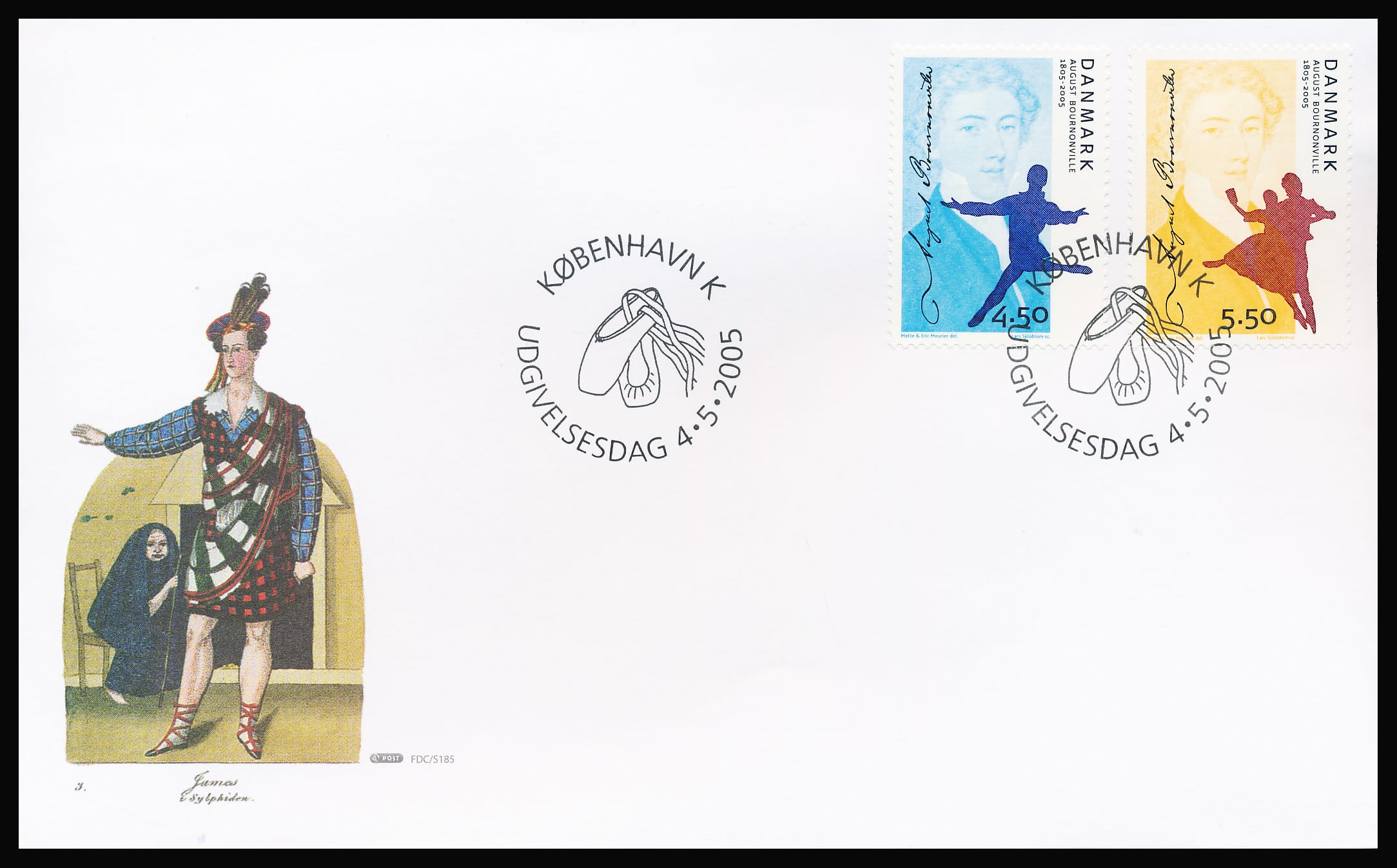 Danmark FDC AFA 1432-1433