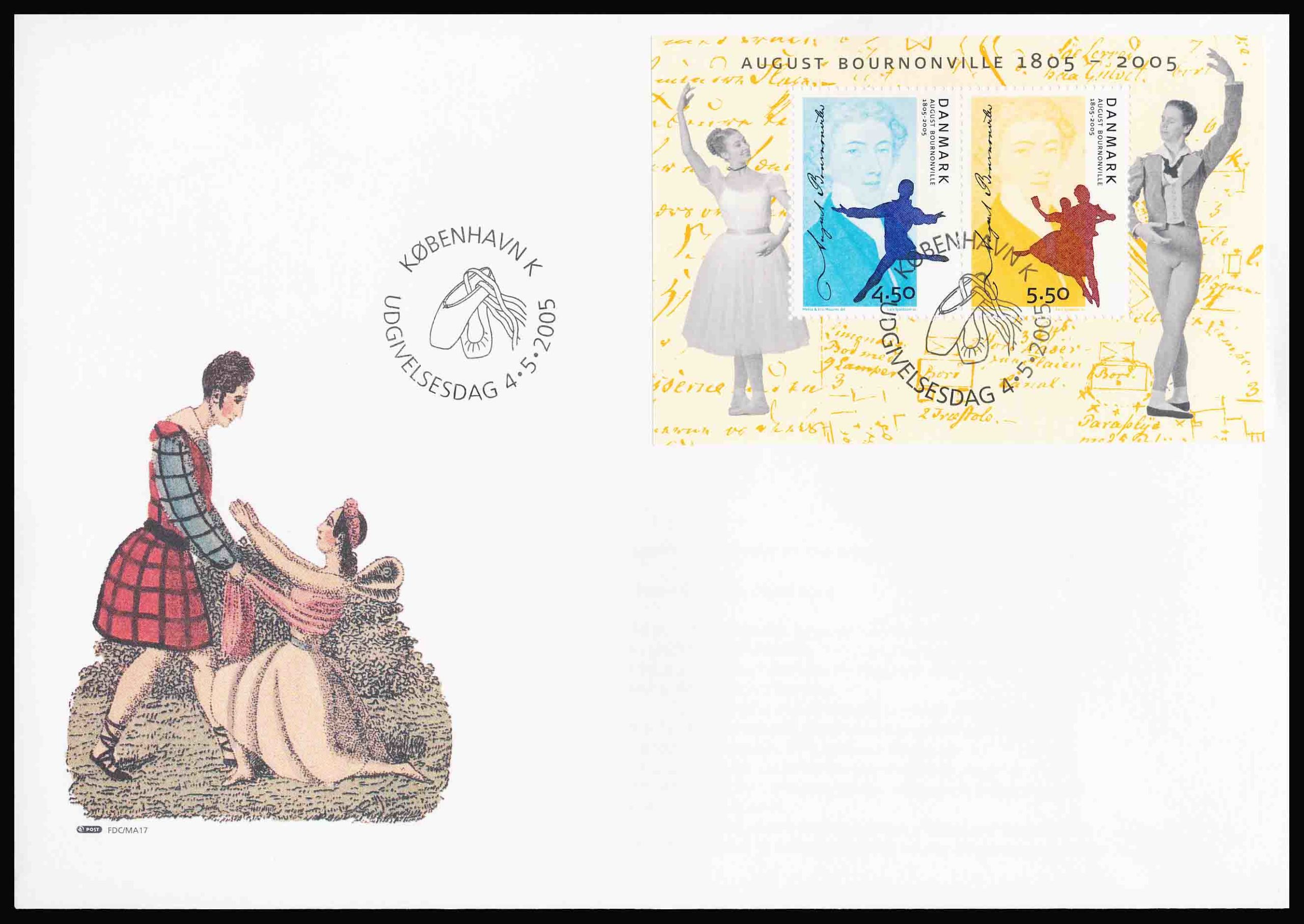 Danmark FDC AFA 1434