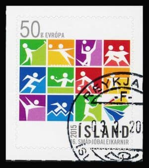 Island AFA 1442 Stemplet