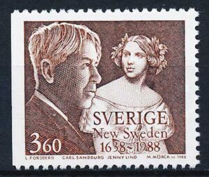 Sverige AFA 1445Cv Postfrisk