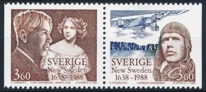 Sverige AFA 1445Cv+1446Ch Postfrisk