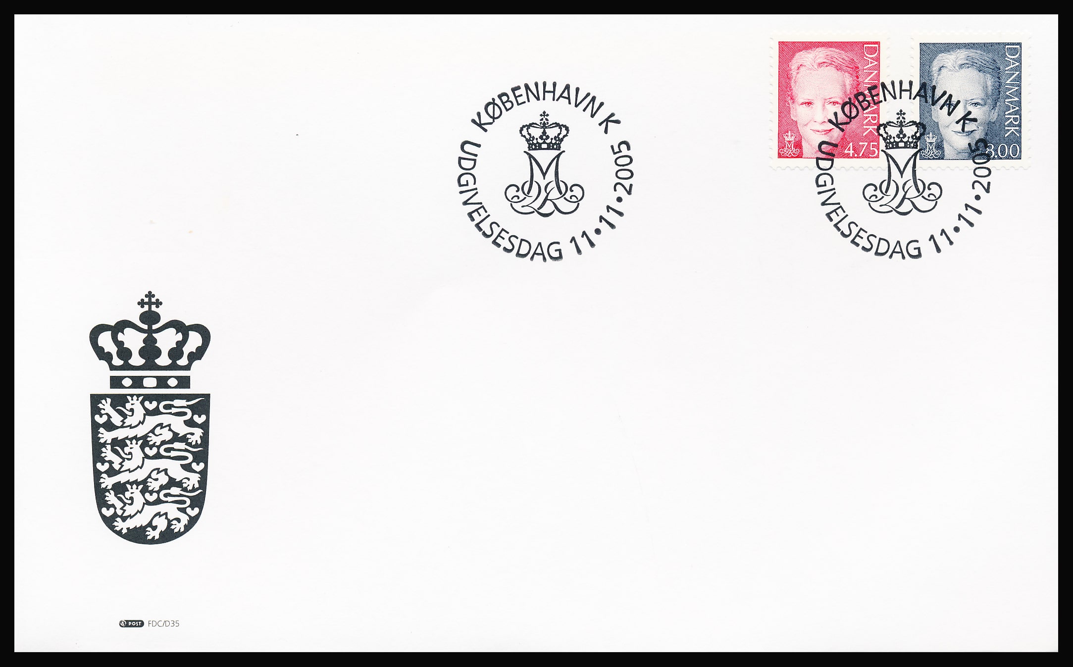 Danmark FDC AFA 1449-1450