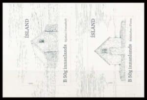 Island AFA 1451+1452 Parstykke Postfrisk
