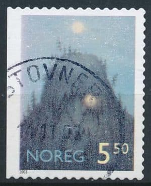 Norge AFA 1452Cv Stemplet