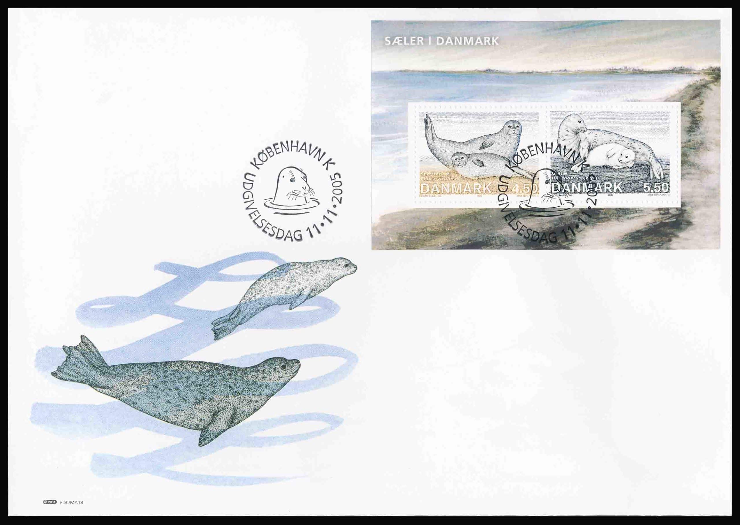 Danmark FDC AFA 1453