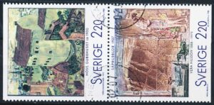 Sverige AFA 1456Co+1459Cn Stemplet
