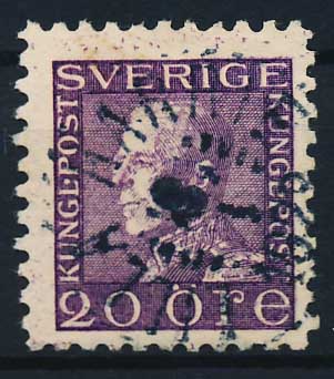 Sverige AFA 145B Stemplet