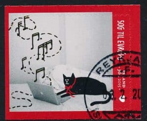 Island AFA 1461 Stemplet